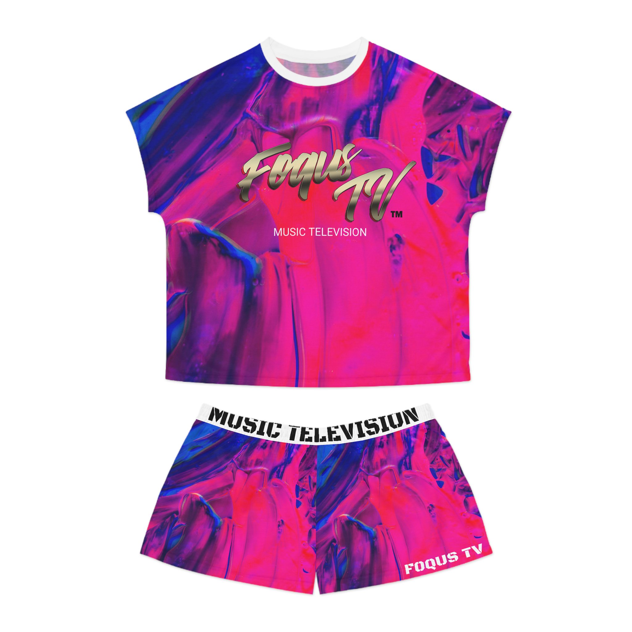 FOQUS TV Sleepwear Set
