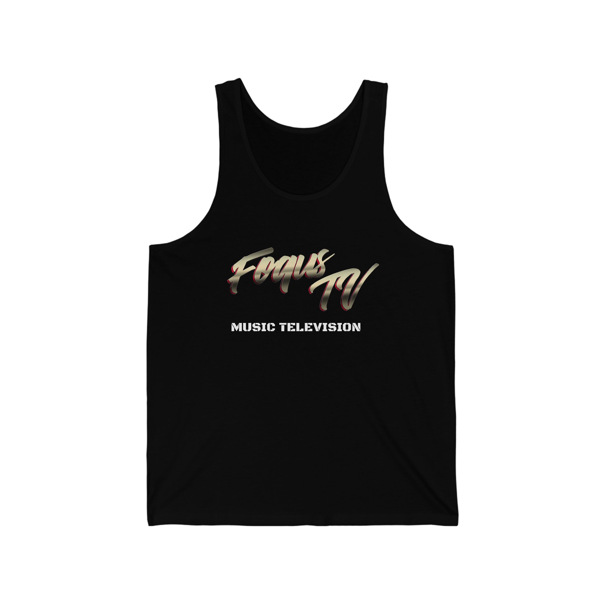 FOQUS TV Tank Top Black