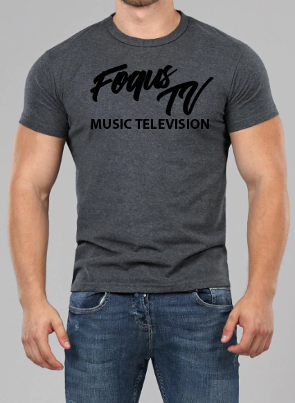 FOQUS TV Men's Gray T-Shirt